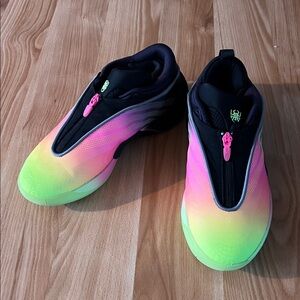 Donovan Mitchell basketball shoes.  Youth Size 5 1/2